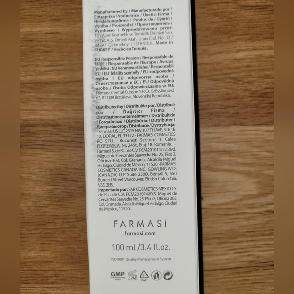 Farmasi Dr. C. Tuna Calendula Face Wash 10 ml / 3.4 fl.oz - Picture 5 of 8